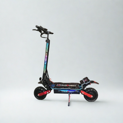 Nanrobot D4 48V Electric Scooter – Dual 2400W Motor, 18Ah Battery, Hydraulic Brakes High Performance