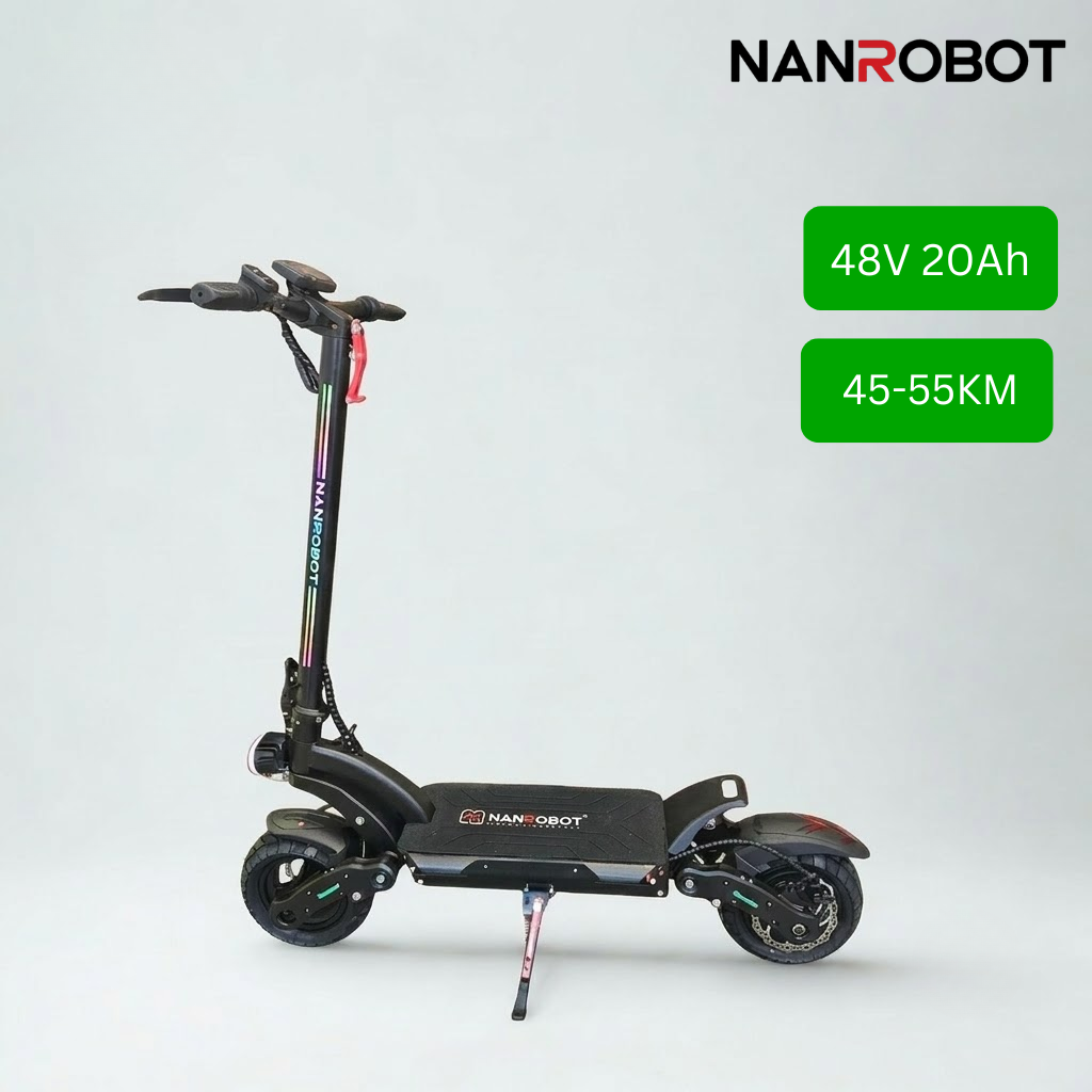 Trottinette électrique équipée d’un système de freinage performant pour garantir sécurité et contrôle à chaque trajet.